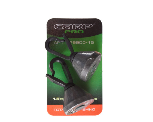 Грузило Carp Pro Back Lead 1.5 oz прорезиненный (2 шт)