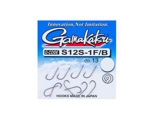 Крючок Gamakatsu S12S-1F/B №18