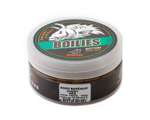 Насадочные бойлы MINENKO HONEY 14мм (варёные)