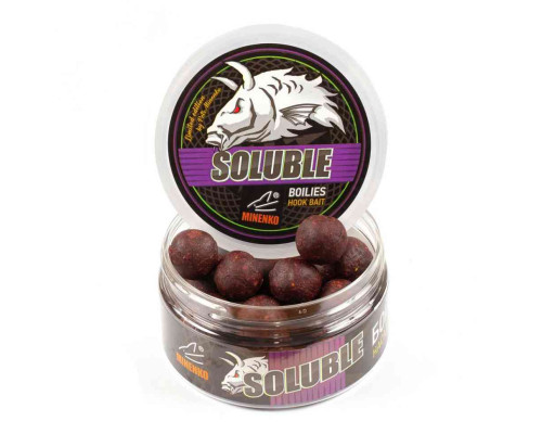 Насадочные бойлы MINENKO STRAWBERRY JAM 20мм (пылящие)