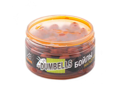 Насадочные DUMBELLS бойлы MINENKO MANDARINE 14x20мм (в дипе)