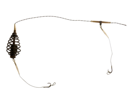 Оснастка Carp Pro Пружина 2 крючка №6 на ледкоре 60 г