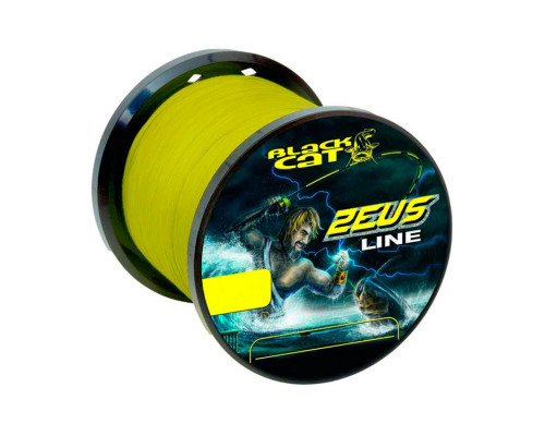 Шнур Black Cat Zeus Line Yellow 450м 0.60мм