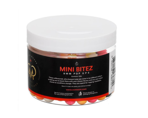 Бойлы CC Moore Elite Range Mini Bitez Pop-Ups 8 мм