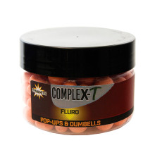 Бойлы Dynamite Baits Pop-Ups & Dumbells CompleX-T Fluro 10 мм