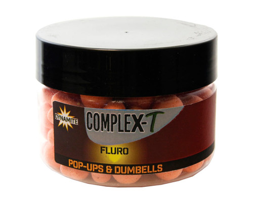Бойлы Dynamite Baits Pop-Ups & Dumbells CompleX-T Fluro 10 мм