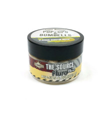 Бойлы Dynamite Baits Source White Fluro Pop-Ups and Dumbells 10 мм