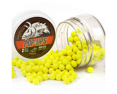 Бойлы плавающие MINENKO PINEAPPLE (Fluo) Pop-Up 8мм