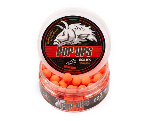 Бойлы плавающие MINENKO STRAWBERRY (Fluo) Pop-Up 12мм