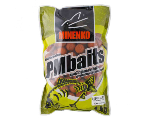 Бойлы пылящие MINENKO Sausage & Garlic 26мм (1кг)