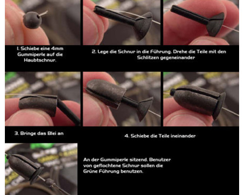 Груз Korda Safe Zone Flying Backleads Medium 5 г