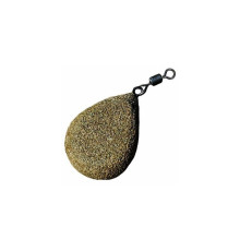 Грузило Korda Textured Flat Pear Swivel 3.5oz 98г