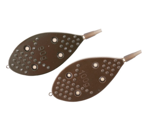 Hабор кормушек Carp Pro Flat Feeder XL, 2 шт (90+100 г)