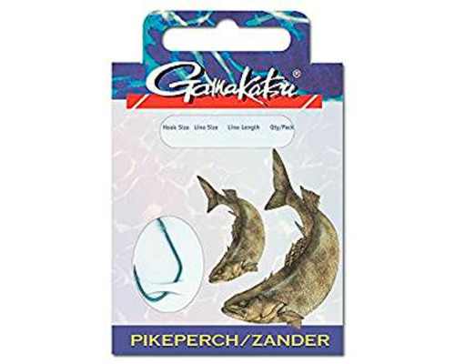 Крючок с поводком Gamakatsu BKS-2210S Pike-Perch 60 см №1