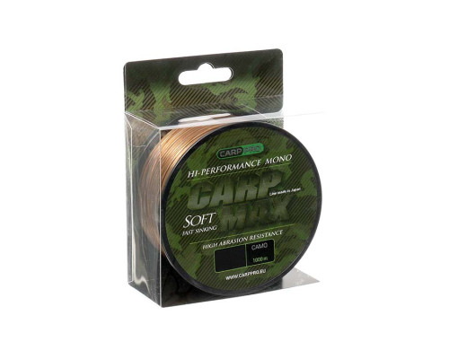 Леска Carp Pro Carp Max Camo 1000м 0.28мм