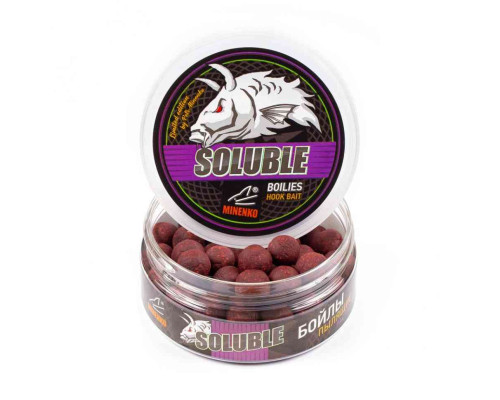 Насадочные бойлы MINENKO STRAWBERRY JAM 14мм (пылящие)