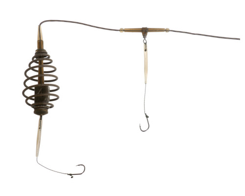 Оснастка Carp Pro Пружина 2 крючка №6 на ледкоре 40 г