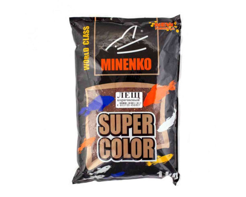 Прикормка MINENKO Super Color Лещ Коричневый
