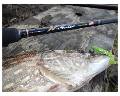 Спиннинговое удилище Major Craft N-One Mebaru NSL-T762ML 2.29м 0.8-10г