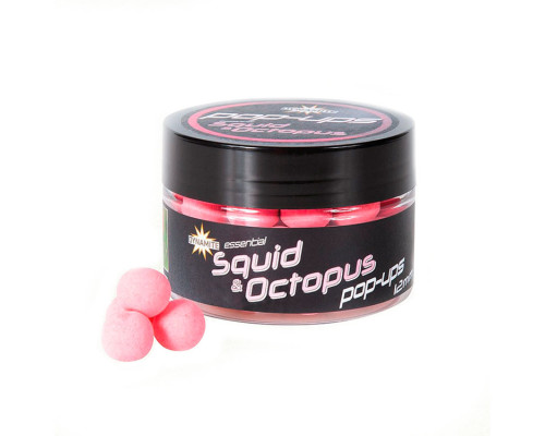 Бойлы Dynamite Baits Fluro Pop-Ups Squid & Octopus 12мм