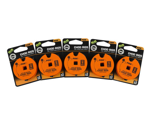 Готовый поводок Fox Edge Standart Chod Rig Micro Barbed #7