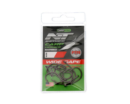 Крючки Carp Pro Wide Gape Heavy Duty NT Series №4