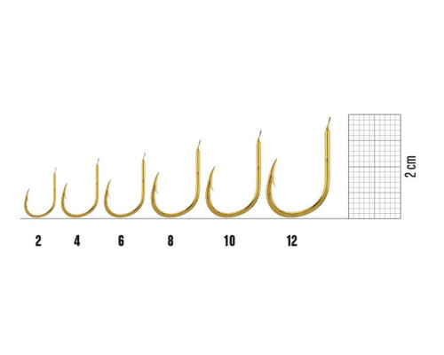 Крючки Gamakatsu LS-3320G №2