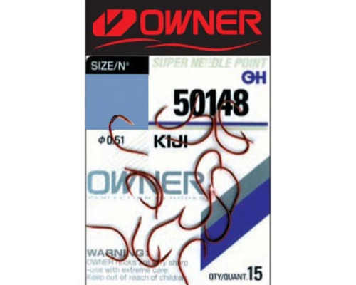 Крючки Owner 50148 Kiji №8 Red
