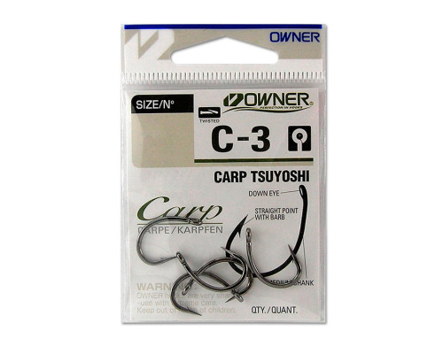 Крючки Owner C-3 Carp Tsuyoshi 53263 №4