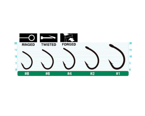 Крючки Owner C-3 Carp Tsuyoshi 53263 №4