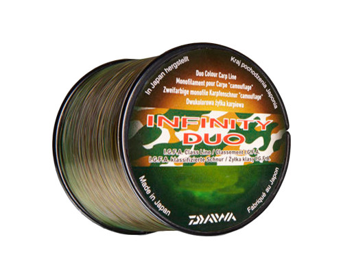Леска Daiwa Infinity Duo Camo 0,27 мм