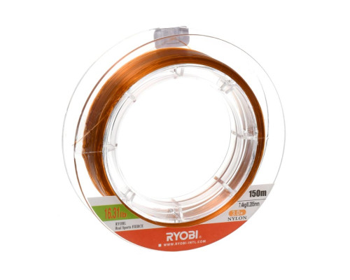 Леска Ryobi Fierce Brown 150м 0.285мм
