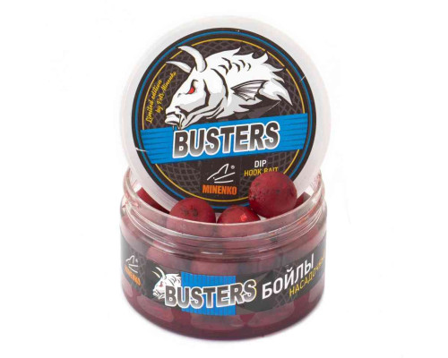 Насадочные бойлы MINENKO STRAWBERRY 20мм (варёные в дипе)