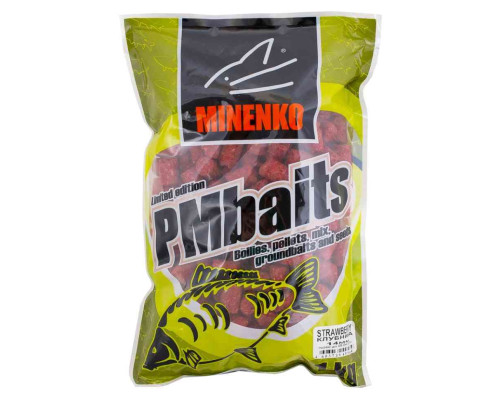 Пеллетс MINENKO Strawberry 14мм (1кг)