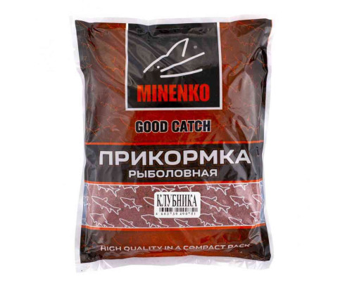 Прикормка MINENKO Good Catch Клубника