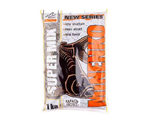 Прикормка MINENKO SuperMix Карась (чёрный)