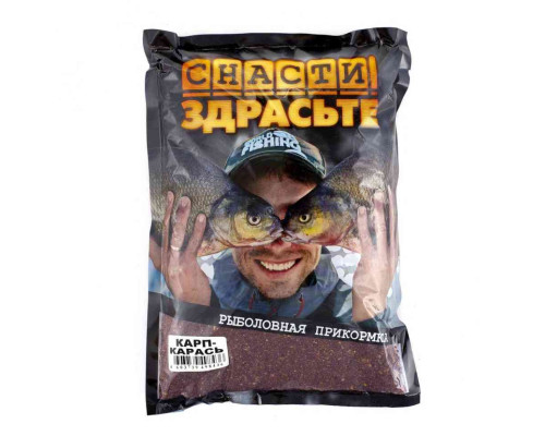 Прикормка «СНАСТИ ЗДРАСЬТЕ!» Карп / Карась