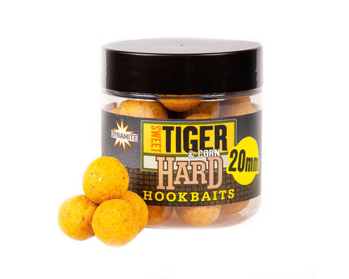 Бойлы Dynamite Baits Hard Hook Bait Sweet Tiger&Corn 20мм