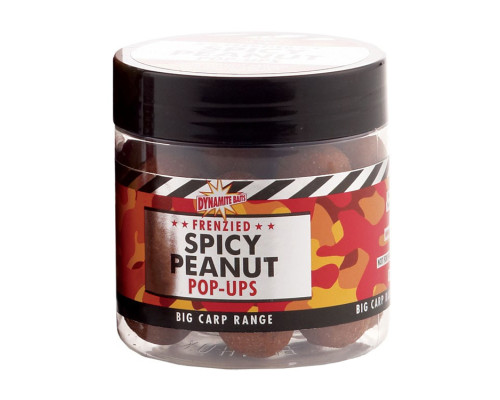 Бойлы Dynamite Baits Pop-Ups Spicy Peanut 15мм