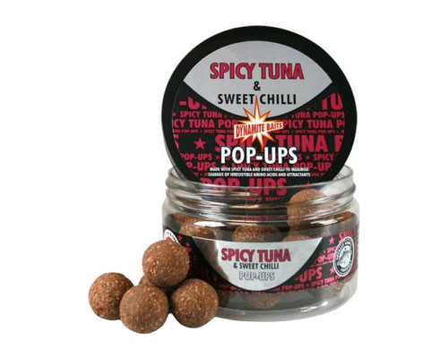Бойлы Dynamite Baits Pop-Ups Spicy Tuna & Sweet Chilli 20мм