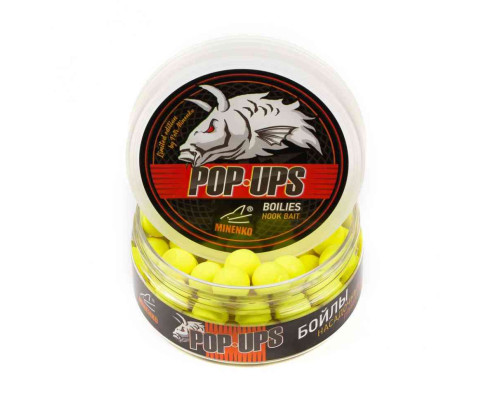 Бойлы плавающие MINENKO PINEAPPLE (Fluo) Pop-Up 14мм