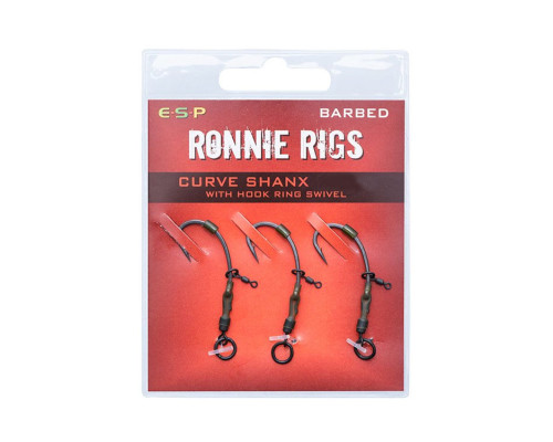 Готовый поводок Esp RonnieRig Barbed HRS №6