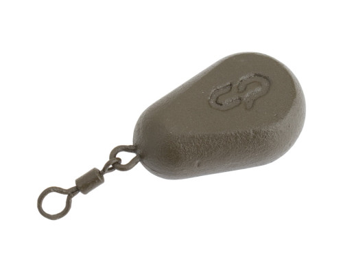 Грузило Carp Pro Flat Pear Weedy Green 50 г