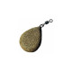 Грузило Korda Textured Flat Pear Swivel 3oz 84г