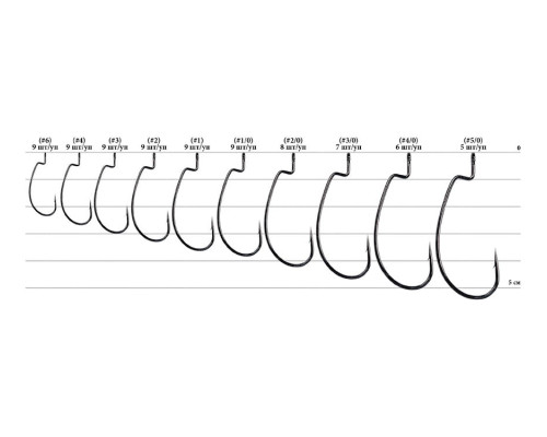 Крючки Decoy Kg Hook Worm 17 №2