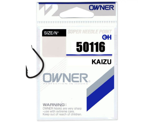 Крючки Owner Kaizu 50116 №07 Black