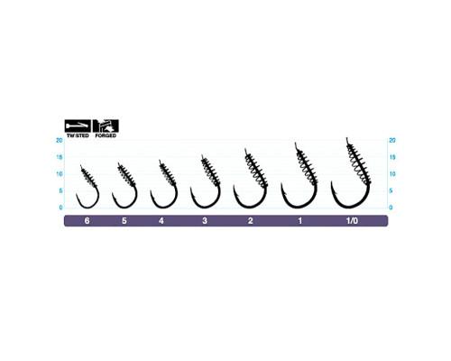 Крючки Owner Spring Chinu 50348 №1/0 White