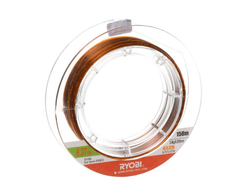 Леска Ryobi Fierce Brown 150м 0.205мм