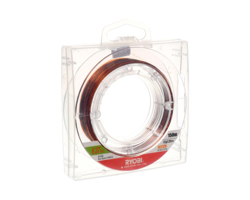 Леска Ryobi Fierce Brown 150м 0.205мм