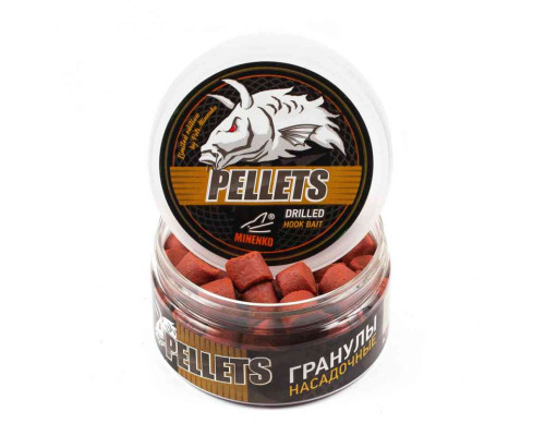Насадочный пеллетс MINENKO RED HALIBUT tutti-frutti (14мм)